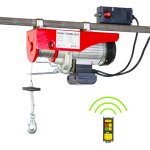 Mw tools ? palan �lectrique � c�ble 600kg ? longueur 18m ? puissance 1, 1 kw ? tension 230v ? t�l�commande ...