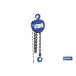Palan manuel de 1, 0 t avec une lev�e de 6 m et une cha�ne robuste de classe 80