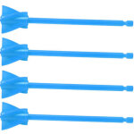 Palettes de m�langeur de r�sine, m�lange uniforme et solide, 5 lames, fixation de perceuse � peinture ...