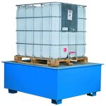 Palette de rétention pour 1 ibc - volume 1100 litres - dimensions : 1360x1360x730mm - 2311021101 Palette de rétention pour 1 ibc - volume 1100 litres - dimensions : 1360x1360x730mm - 2311021101