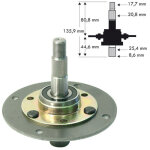 Palier de lame tracteur tondeuse autoport�e mtd 717 - 0906 - 717 - 0916