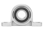 Palier � semelle kp004, al�sage 20 mm, bride, autor�glage, support central