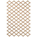 Palissade de jardin 100 x 200 cm bois l - nature