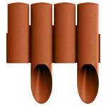 Palissade de jardin cellfast 4 lments 2, 3 m bote  briques
