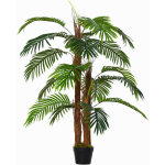 Palmier artificiel hauteur 1, 2 m arbre artificiel tronc branches lichen feuilles grand réalisme pot ... Palmier artificiel hauteur 1, 2 m arbre artificiel tronc branches lichen feuilles grand réalisme pot ...