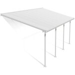 Palram - canopia abri de terrasse aluminium feria blanc 295x610x305 cm Palram - canopia abri de terrasse aluminium feria blanc 295x610x305 cm