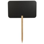 Pancarte ardoise - securit - rectangle - 73x50 cm - feutre craie liquide inclus - usage intrieur / extrieur ...