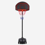 Panier de basket portable r�glable en hauteur 160 - 210 cm avec roues la