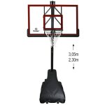 Swager - panier de basketball pro deluxe platinium sur pied et mobile, hauteur rglable de 2, 30m  3, ...