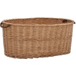 Panier � bois de chauffage poign�es de transport 78x54x34 cm vidaxl