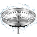 Panier pour bonde evier cuisine 84 mm - �paissi acier inoxydable bouchon d'evier de cuisine - cr�pine ...