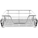 Paniers coulissants pour placard ou cabinet de cuisine de 56cm. tiroirs coulissants a systeme de fermeture ...