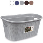 Panier �l�gance gris 38x58 h 28 stefanpl