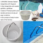 Panier filtrant avec poign�e hayward spx1091c ? r�f. wb736660 ? skimmer