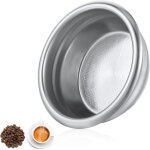 Panier de filtre � caf�, acier inoxydable, 58mm, filtre, ultra - souple, compatible breville barista