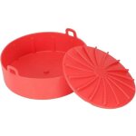 Panier friteuse, panier en silicone pour accessoires de friteuse accessoire air fryer pot pour friteuse ...