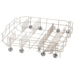Panier inferieur (51, 8 x 50, 2 x 13, 7 cm) pour lave - vaisselle aya, brandt, electrolux, curtiss, continenta ...