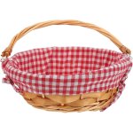Panier en osier tress� � la main avec anses panier de