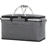 Aougo ? panier de pique - nique pliable �tanche ? sac isotherme avec doublure en tissu isolant ? poign�e ...