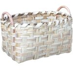 Panier porte - bûches panier porte - granulés panier en bois et pellets cm 58 Panier porte - bûches panier porte - granulés panier en bois et pellets cm 58