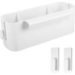 Panier de rangement suspendu en plastique avec 2 crochets, idéal pour lit superposé, bureau, dortoir ... Panier de rangement suspendu en plastique avec 2 crochets, idéal pour lit superposé, bureau, dortoir ...