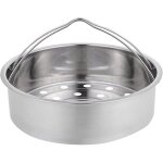Panier  vapeur 1 pice panier  vapeur en acier inoxydable grille de cuisson  la vapeur cuisine maille ...