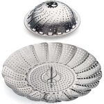 Panier vapeur inox, 9'' cuit vapeur inoxydable pour autocuiseur, panier pour cuire � la