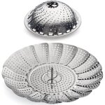 Panier vapeur inox, 9'' cuit vapeur inoxydable pour autocuiseur, panier pour cuire � la