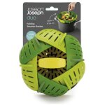 Panier vapeur pliable dejoseph joseph duo, gris / rouge, avec cts auto - adaptables et pieds en silicone ...