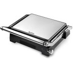 Paninigrill pro 2en1 avec grill de table 2000w pg300 inox