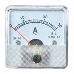 Panneau d'amp�rem�tre analogique 30 a ca amp�rem�tre ca mod�le dh - 50