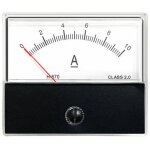 Panneau analogique actuel compteur amperemetre jauge classe 2. 0 precision dc 0 - 10a analogique amperemetre ...