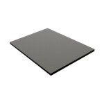 Mccover - panneau de bardage stratifi� hpl compact - coloris - gris quartz, epaisseur - 6 mm, largeur ...