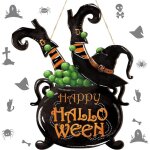 Panneau de bienvenue d'halloween, couronne de citrouilles et de crânes, couronne rustique en bois suspendue, ... Panneau de bienvenue d'halloween, couronne de citrouilles et de crânes, couronne rustique en bois suspendue, ...