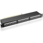 Panneau de brassage cat 6 19 pouces 24 ports, panneau de brassage keystone blind� pour montage mural ...