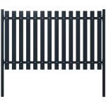 Vidaxl - panneau de clôture anthracite 178 x 100 cm en acier thermolaqué Vidaxl - panneau de clôture anthracite 178 x 100 cm en acier thermolaqué