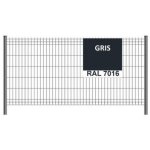 Panneau clture grillage rigide h1, 70m ral 7016
