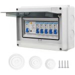 Panneau de disjoncteur d'unit� de consommateur � 4 voies, bo�te de disjoncteur de fuite, tableau electrique ...