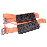 Panneau d'vacuation de voiture surface ingale antidrapante sangle flexible forte force de traction ...