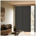 Panneaux japonais textile ardoise 60 x 245 cm coloris - p ardoise