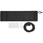 Panneau led flexible 5v usb - contr�le bluetooth, texte / animation programmable, pour publicit� et magasin ...