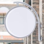 Panneaux lumineux caisson lumineux rond � led �clairage ext�rieur �clairage ext�rieur � del caisson lumineux ...