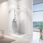 Panneau mural pierre gris clair, revtement pour douche et salle de bain, dcodesign softtouch, schulte, ...