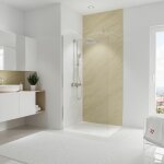 Panneau mural pierre arcose, revtement pour douche et salle de bain, dcodesign dcor schulte 100 x ...
