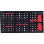 Panneau perfor� mural pour outils panneaux muraux de rangement pour outils tableau perfor� pour garage, ...