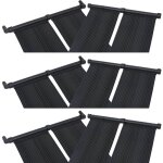 Panneaux solaires de chauffage de piscine 6 pcs 80x310 cm vidaxl Panneaux solaires de chauffage de piscine 6 pcs 80x310 cm vidaxl