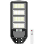 Panneau solaire de lampe de route led avec capteur de pir capteur froide 6500k ip65 j02 - 220w - f