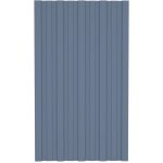 Vidaxl ? lot de 12 panneaux de toiture en acier galvanis� gris 80x45 cm ? r�sistants aux intemp�ries ...