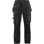 Blaklader - pantalon de travail artisan 1530137 - noir 3xl - fr(54) - se(c60) - standards
