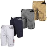 Pantalon court de travail industrial starter bermuda stretch - l - grigio